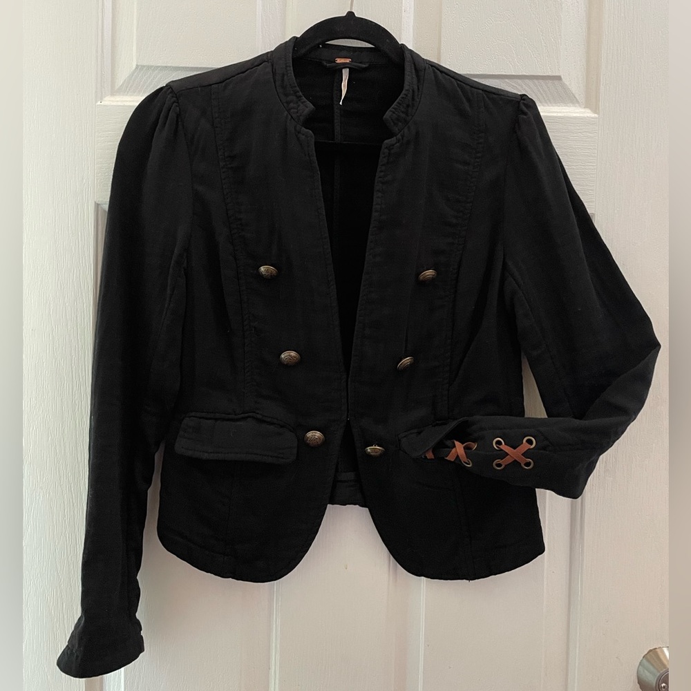 Free People Jacket - Black - Size S